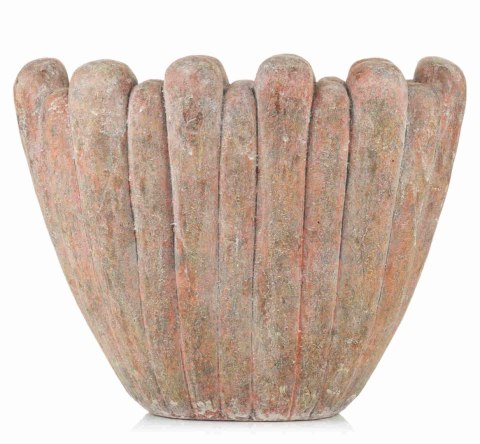 Designerska osłonka, doniczka MINTER -L brąz