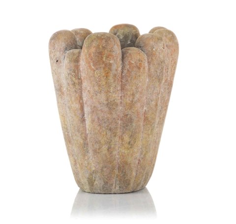 Designerska osłonka, doniczka MINTER -M brąz