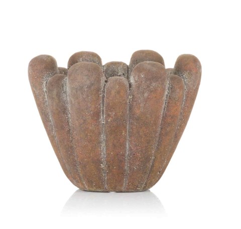 Designerska osłonka, doniczka MINTER -S brąz