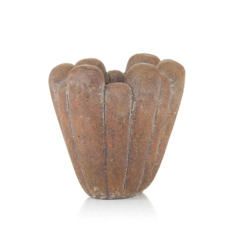 Designerska osłonka, doniczka MINTER -S brąz