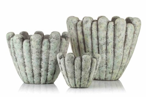 Designerska osłonka, doniczka MINTER-S popiel