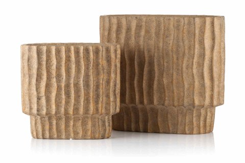 Designerska misa, osłonka, doniczka MITTY- L owal