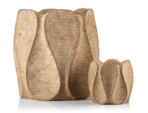 Designerska osłonka, doniczka WAXY- L