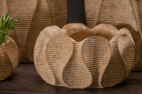 Misa, osłonka, doniczka dekoracyjna, nowoczesna WAXY misa- XL