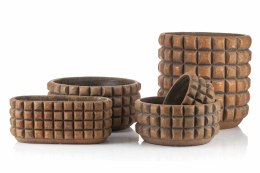 Osłonka, doniczka dekoracyjna, nowoczesna WILIAM-owal