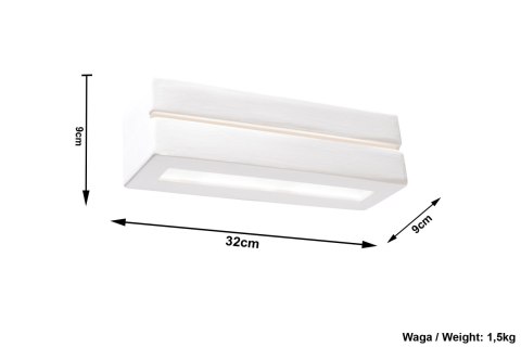 Kinkiet Ceramiczny VEGA LINE