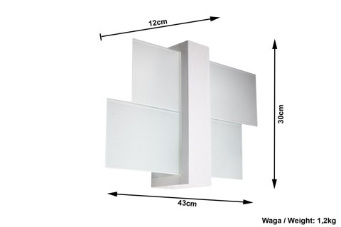 Kinkiet FENIKS 1 Biały