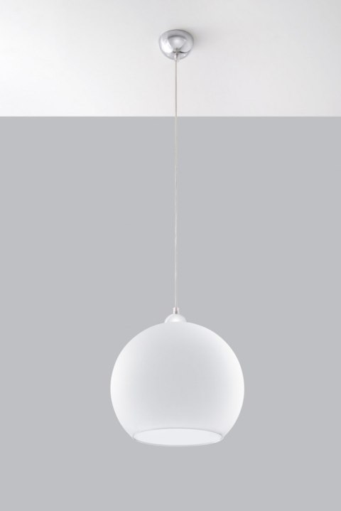 Lampa Wisząca BALL Biała