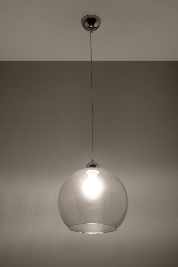 Lampa Wisząca BALL Transparentny