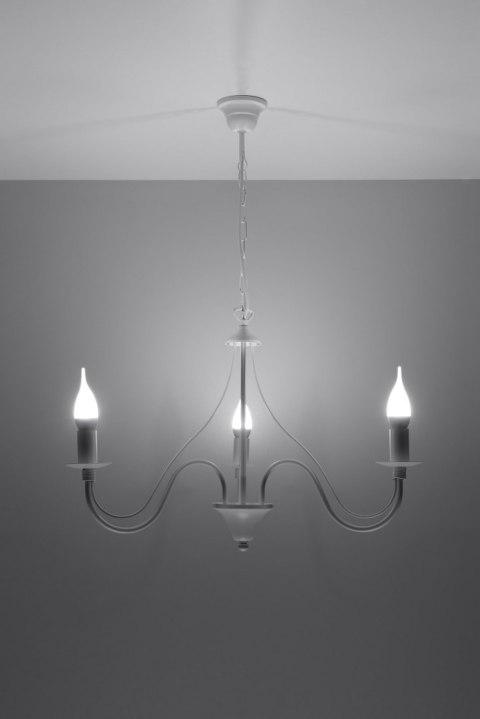 Żyrandol MINERWA 3 Biały