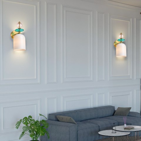 Kinkiet Tropea biały 1xE27