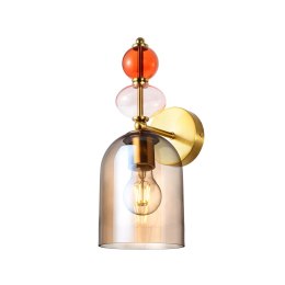 Kinkiet Tropea bursztynowy 1xE27