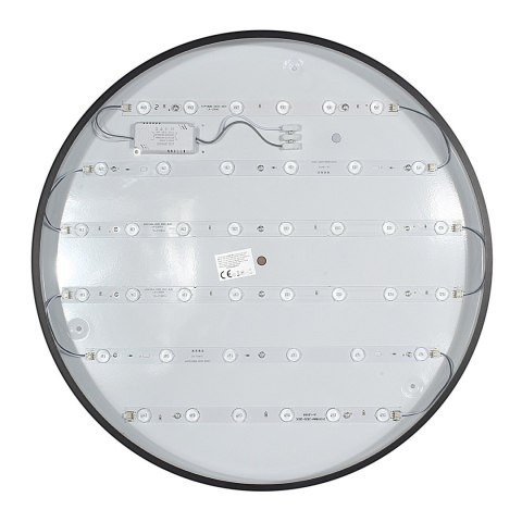 Panel LED Natynkowy 60cm okrągły BB05 60W 4000K czarny