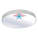 Plafon Natynkowy LED 40cm okrągły BB03 40W 4000K z czujnikiem biały PIR