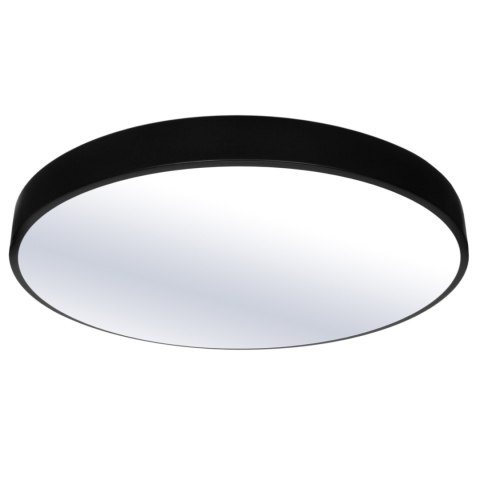 Plafon natynkowy LED 40cm Okrągły BB03 40W 4000K z czujnikiem czarny PIR