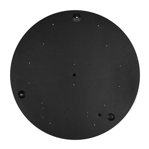 Plafon natynkowy LED 40cm Okrągły BB03 40W 4000K z czujnikiem czarny PIR