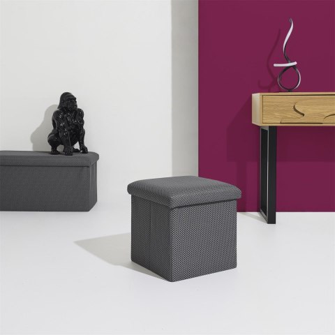 Pufa Vels Atom szara