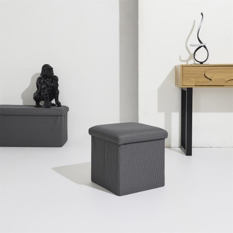 Pufa Vels Atom szara