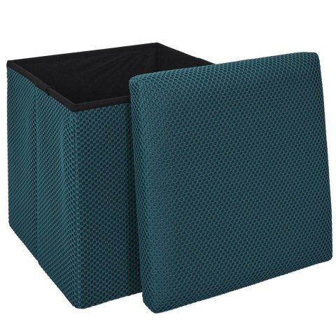 Pufa Vels Atom turkusowa