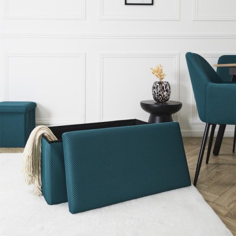 Pufa Velse Atom turkusowa