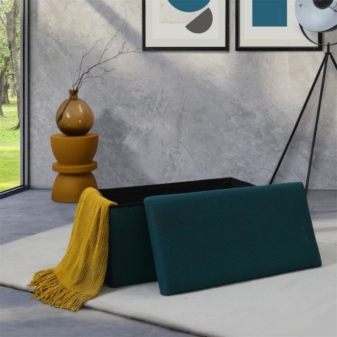 Pufa Velse Atom turkusowa