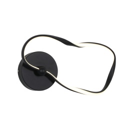 Kinkiet czarny nowoczeny Amaya WL-22782-BK