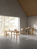 Krzesło Barlow dąb naturalny