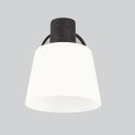 Lampa ścienna kinkiet BILOBA czarny 1x40W E14 nowoczesne oświetlenie do salonu sypialni przedpokoju