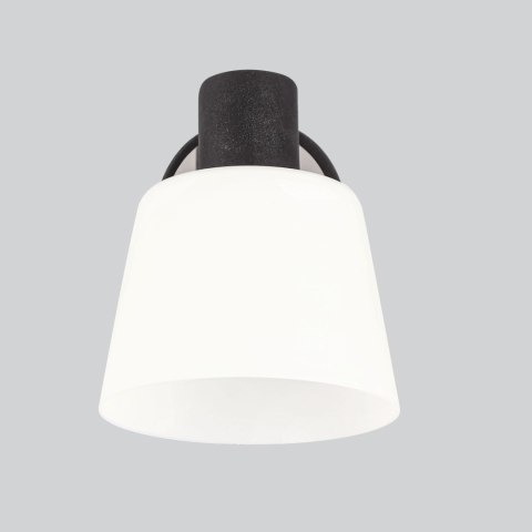 Lampa ścienna kinkiet BILOBA czarny 1x40W E14 nowoczesne oświetlenie do salonu sypialni przedpokoju