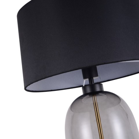 Lampa stołowa Amur dymna 1xE27