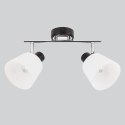 Lampa sufitowa BILOBA czarny 2x40W E14 nowoczesny styl do salonu sypialni kuchni korytarza