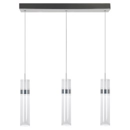 Lampa wisząca Ambiente 3 srebrna LED CCT