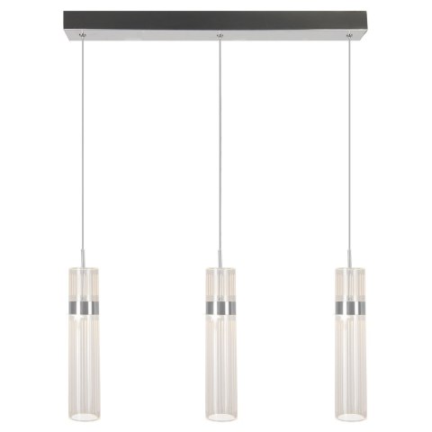 Lampa wisząca Ambiente 3 srebrna LED CCT