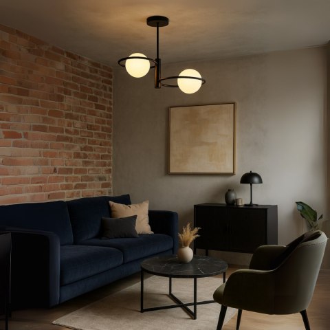 Plafon, ring czarny Dorado LP-002/2C ring BK