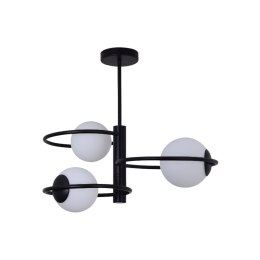 Plafon czarny ring Dorado LP-002/3C ring BK