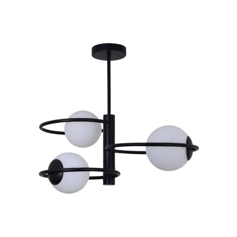 Plafon czarny ring Dorado LP-002/3C ring BK