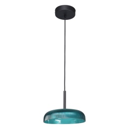 Lampa wisząca zielona, niebieska Colle PND-48529-BK-BLU