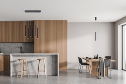 Lampa wisząca nad stół, wyspę kuchenną Valdes PND-22302-7-BK