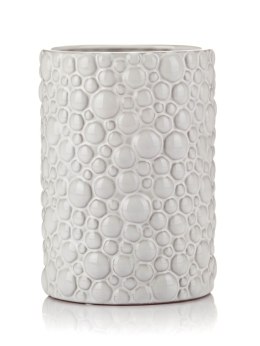 Osłona, doniczka biała PAXE