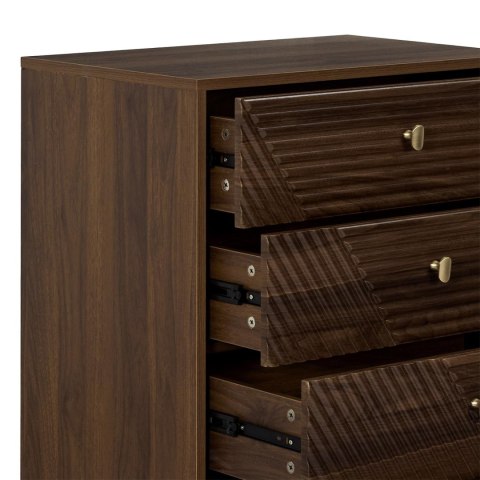 Komoda Tiffany z 4 szufladami orzech