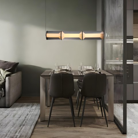 Lampa wisząca Aeris 3 linia transparent LED CCT