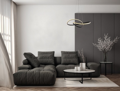 Lampa wisząca Consa PND-19221C-BK