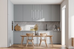 Lampa biała wisząca Valdes PND-22302-7-WH