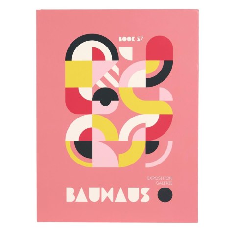 Pudełko książka Bauhaus różowa