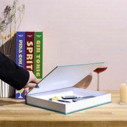 Pudełko książka Gin Tonic żółta