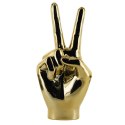 Dekoracja, figurka Dłoń Victoria złota