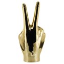 Dekoracja, figurka Dłoń Victoria złota