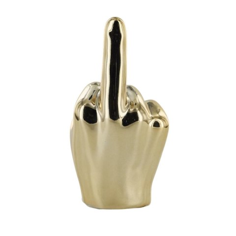 Dekoracja, figurka Dłoń mała 1 palec złota