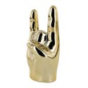 Dekoracja, figurka Dłoń mała Rock and Roll złota