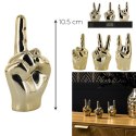 Dekoracja, figurka Dłoń mała Rock and Roll złota